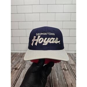 Sports Specialties Georgetown Hoyas Vintage Script Adjustable Snapback Twill Hat